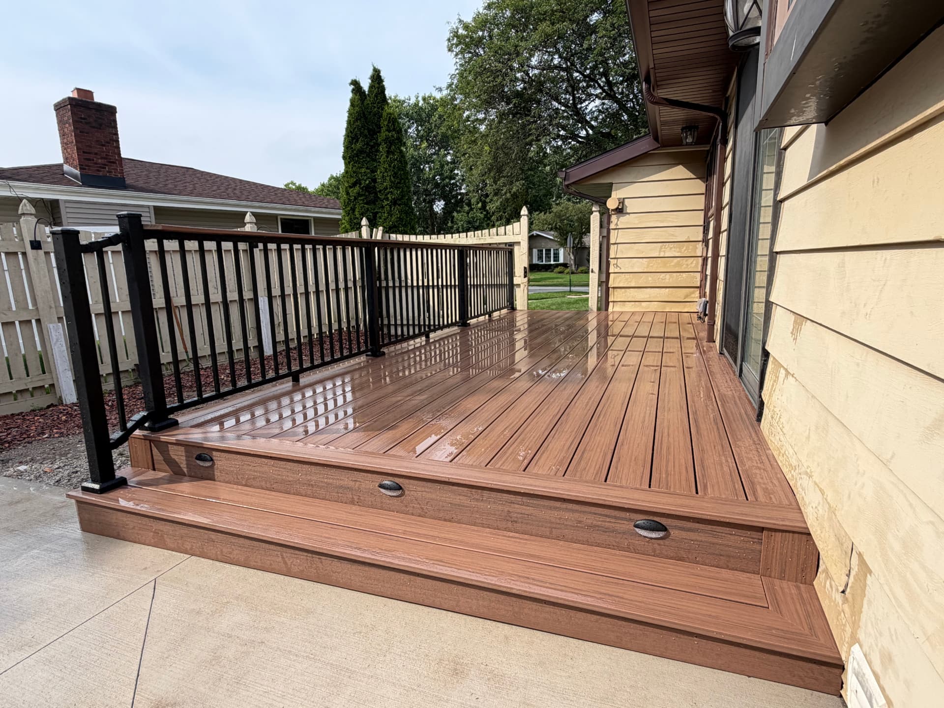 Custom Deck — Finish Carpentry & Trim
